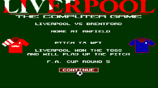 Screenshot Thumbnail / Media File 1 for Liverpool FC (1992)(Grandslam)(Disk 1 of 2)[cr Cynix]